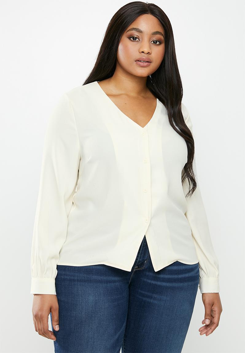 womens cream blouse uk