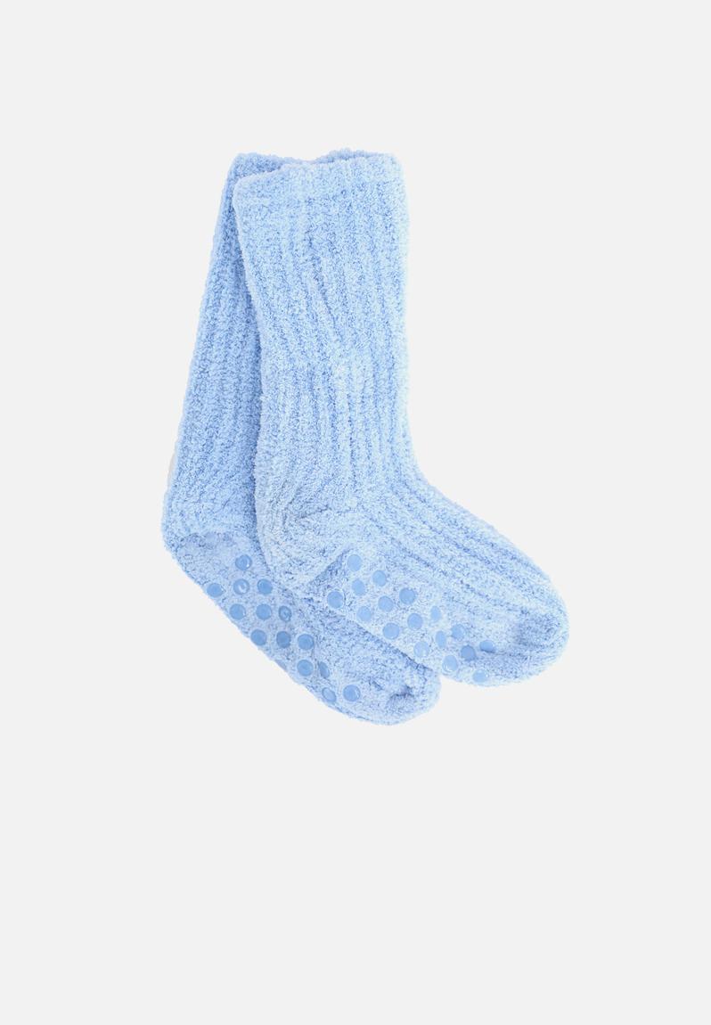 Slumber sleeper socks - blue snoozies!® Sleepwear & Underwear ...