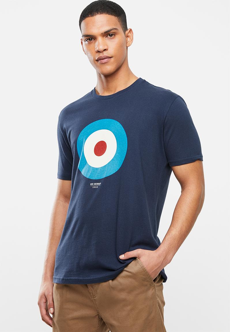 Target tee - navy Ben Sherman T-Shirts & Vests | Superbalist.com