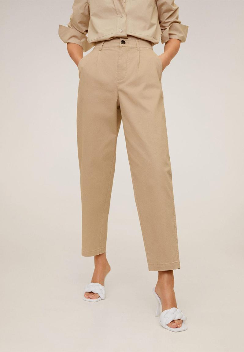 Berlina trousers - medium brown MANGO Trousers | Superbalist.com