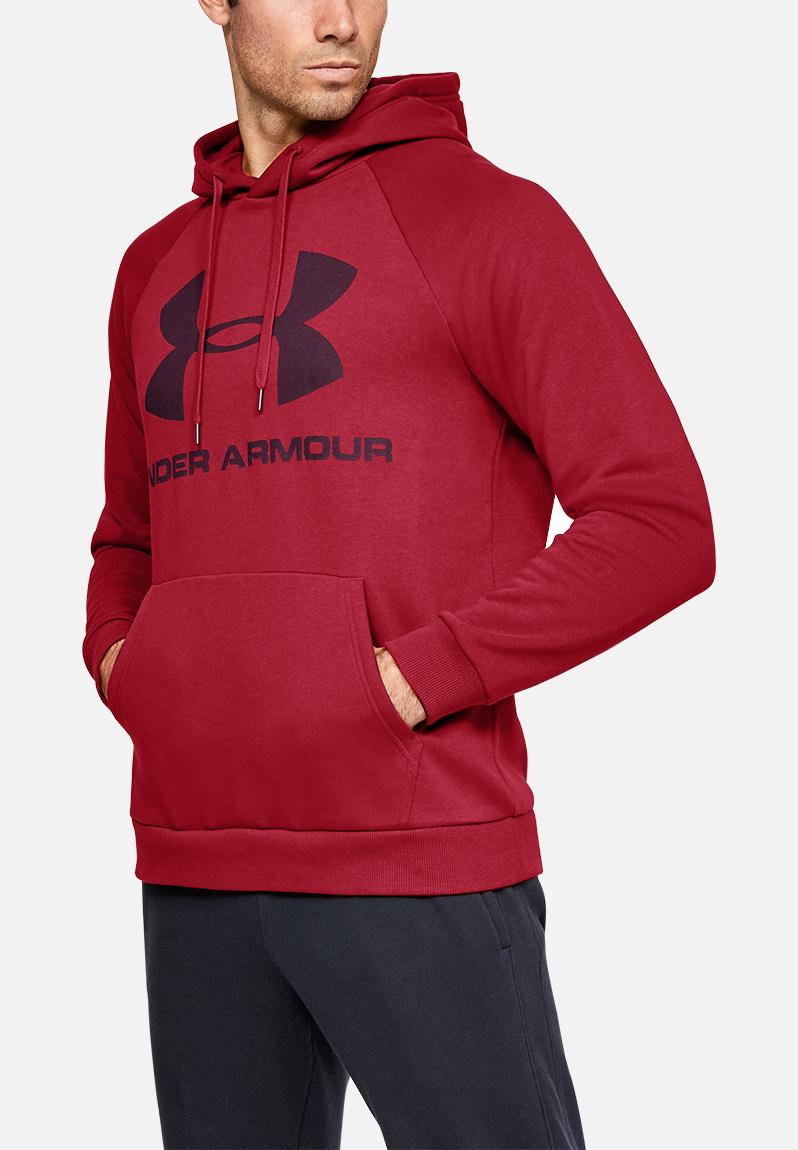 Rival fleece sportstyle logo hoodie - cordova Under Armour Hoodies ...