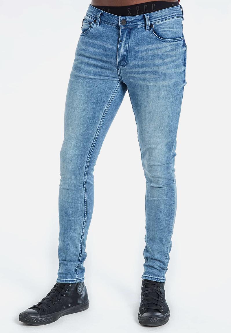 Coastal blue signature trench jeans - indigo S.P.C.C. Jeans ...