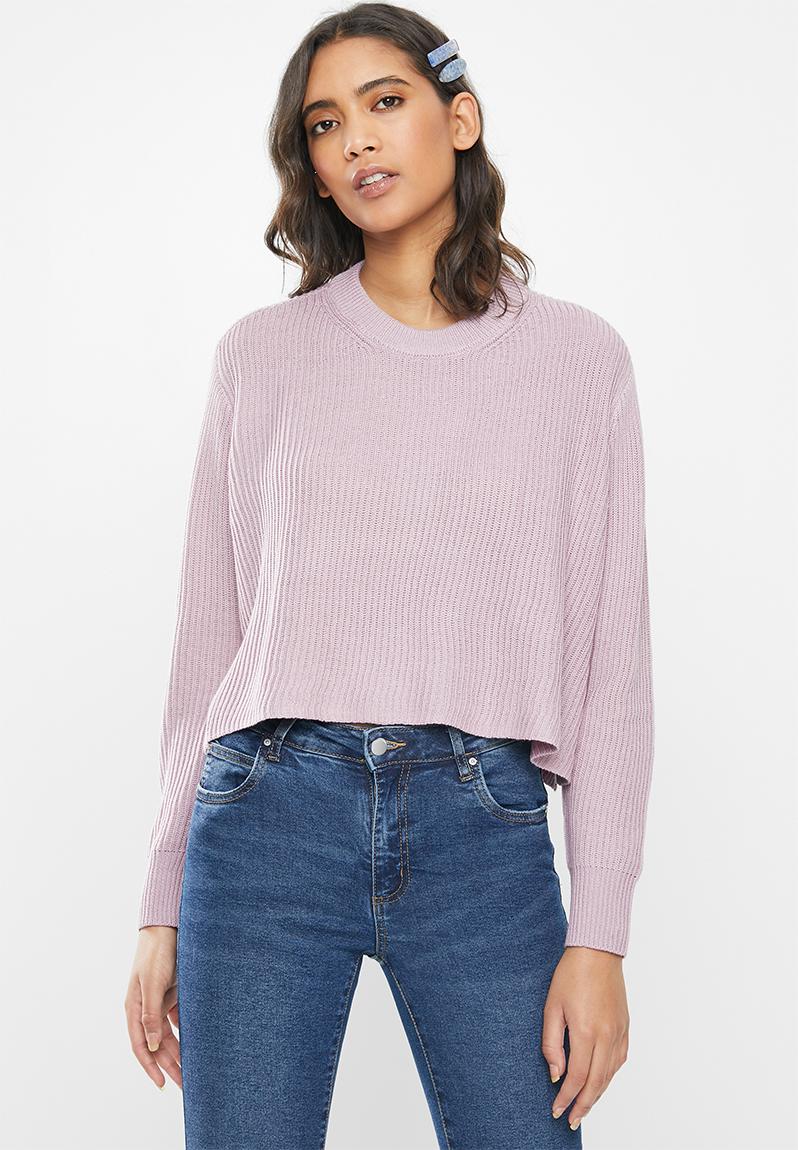 Archy cropped 2 pullover - keepsake lilac Cotton On Knitwear ...