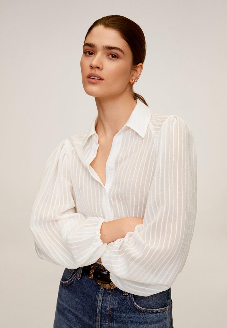 Shirt adriana - cream MANGO Shirts | Superbalist.com