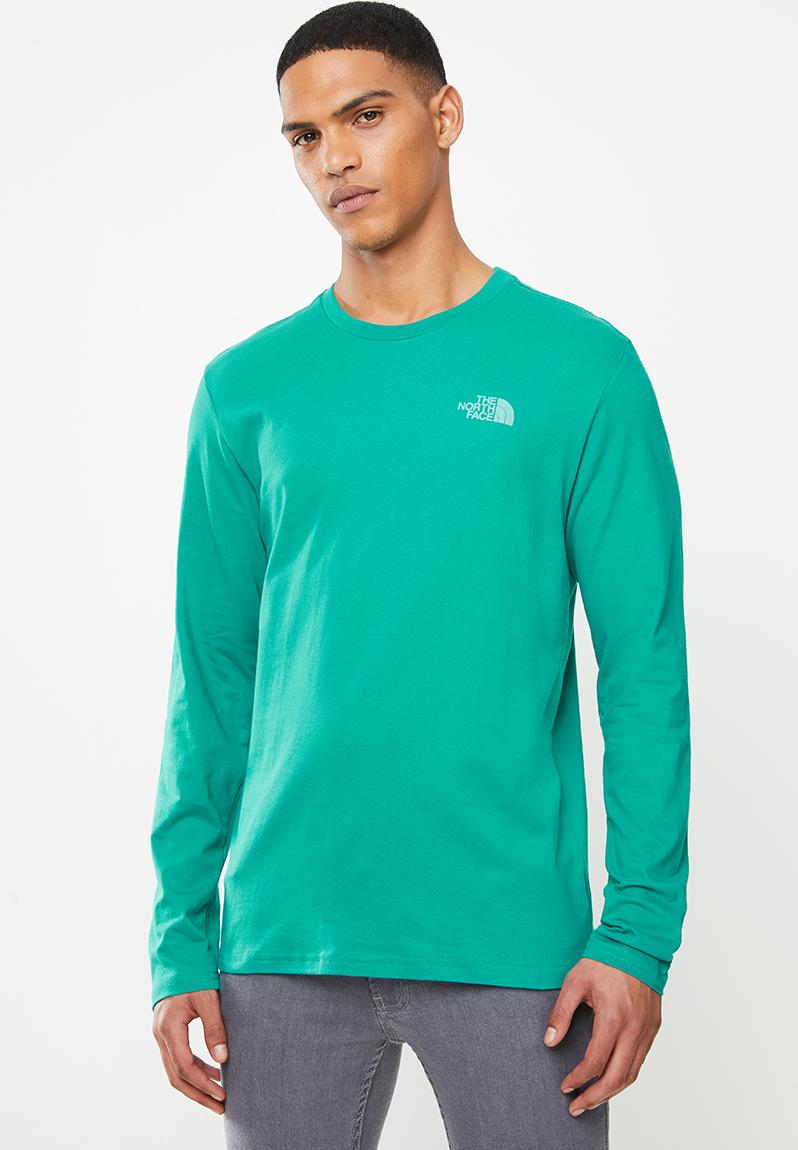 L/s easy tee - green The North Face T-Shirts | Superbalist.com