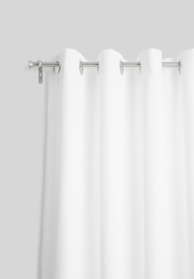 Eyelet curtain extra length - white Sixth Floor Curtains | Superbalist.com