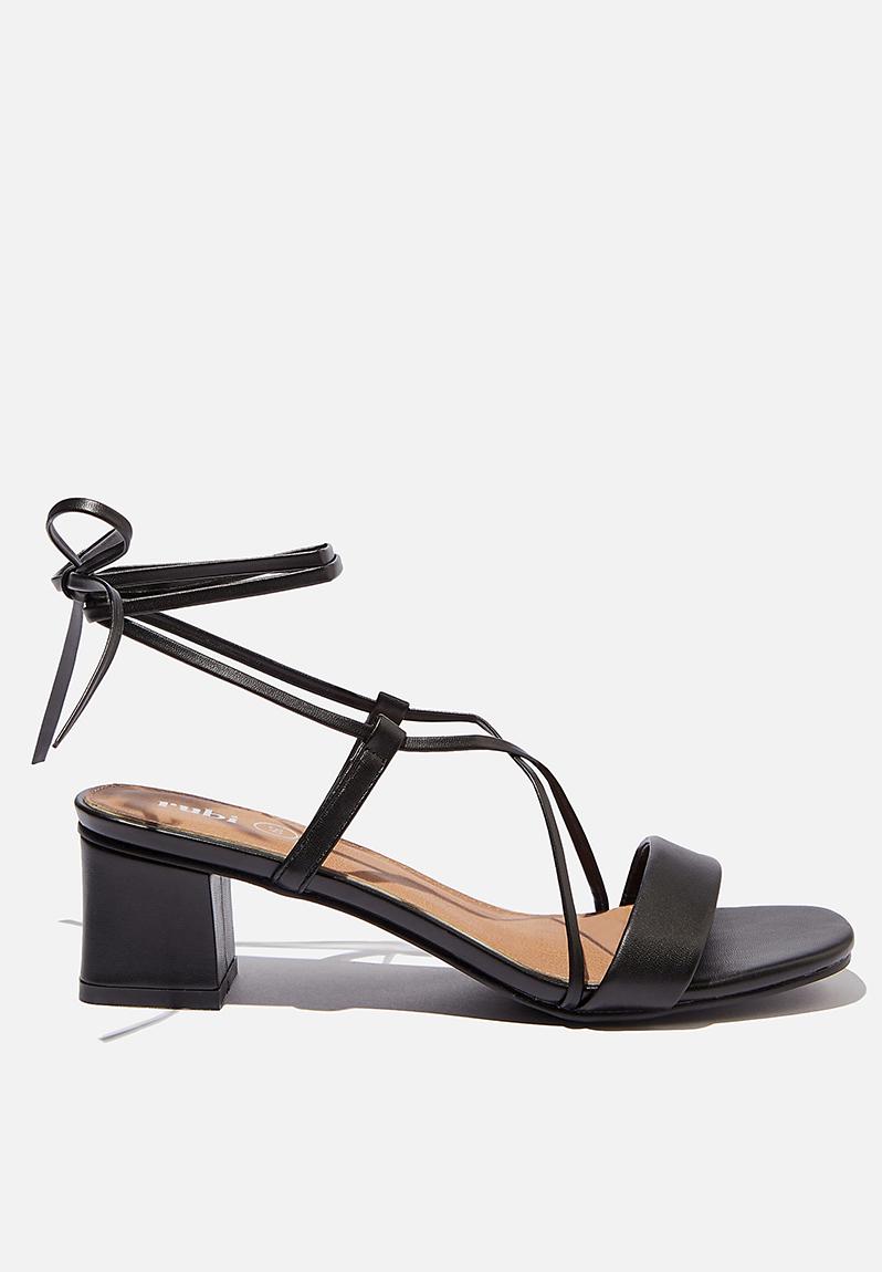 Eva strappy heel - black Cotton On Heels | Superbalist.com