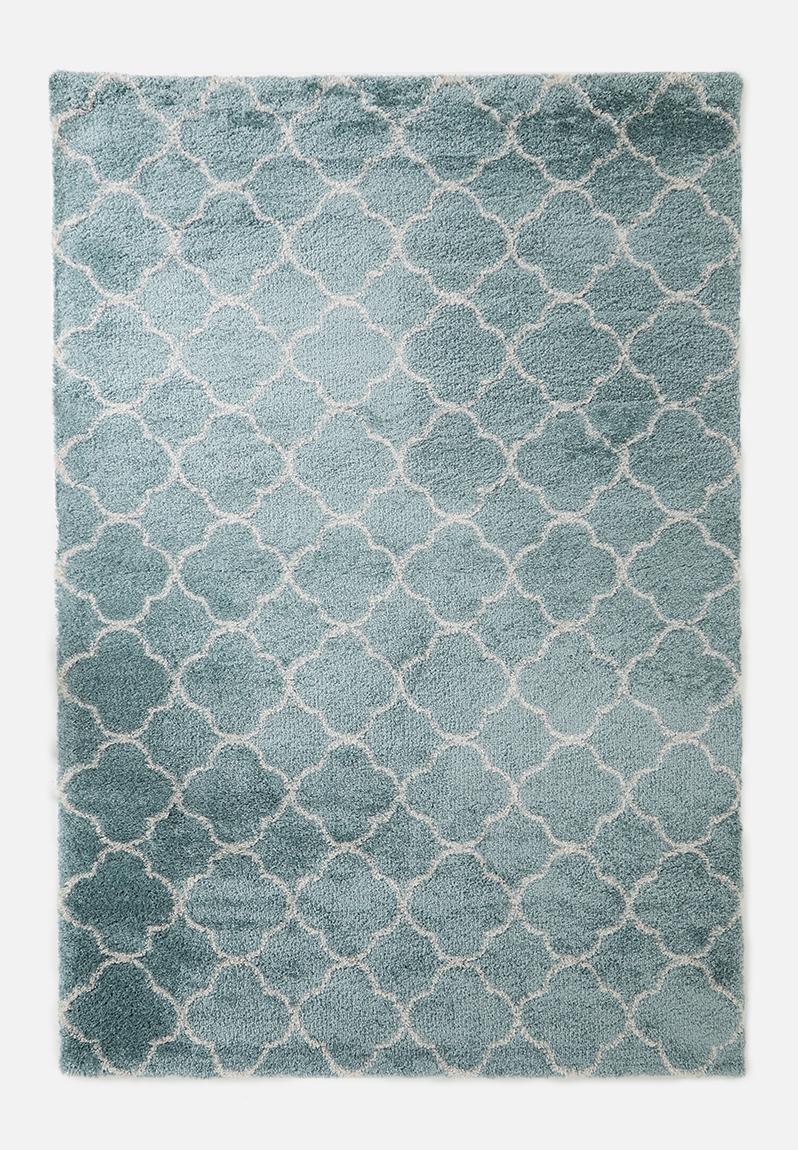 Royal nomadic shaggy rug - blue antique Fotakis Rugs & Mats ...