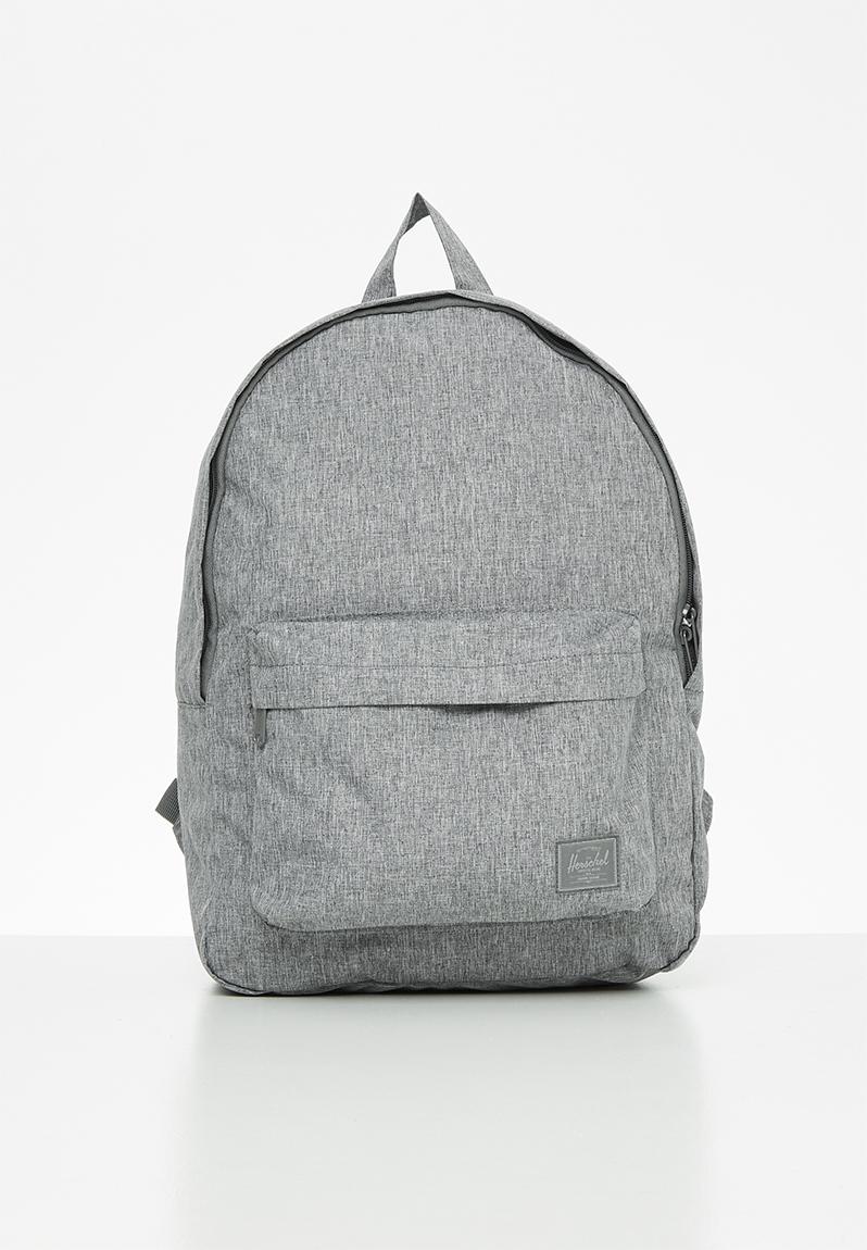 Classic light backpacks - raven crosshatch grey Herschel Supply Co ...