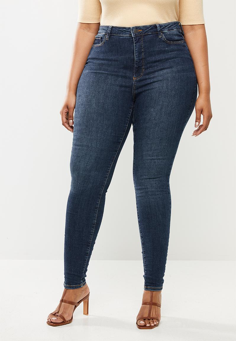 Plus sophia curve hr skinny jeans - blue Vero Moda Jeans | Superbalist.com