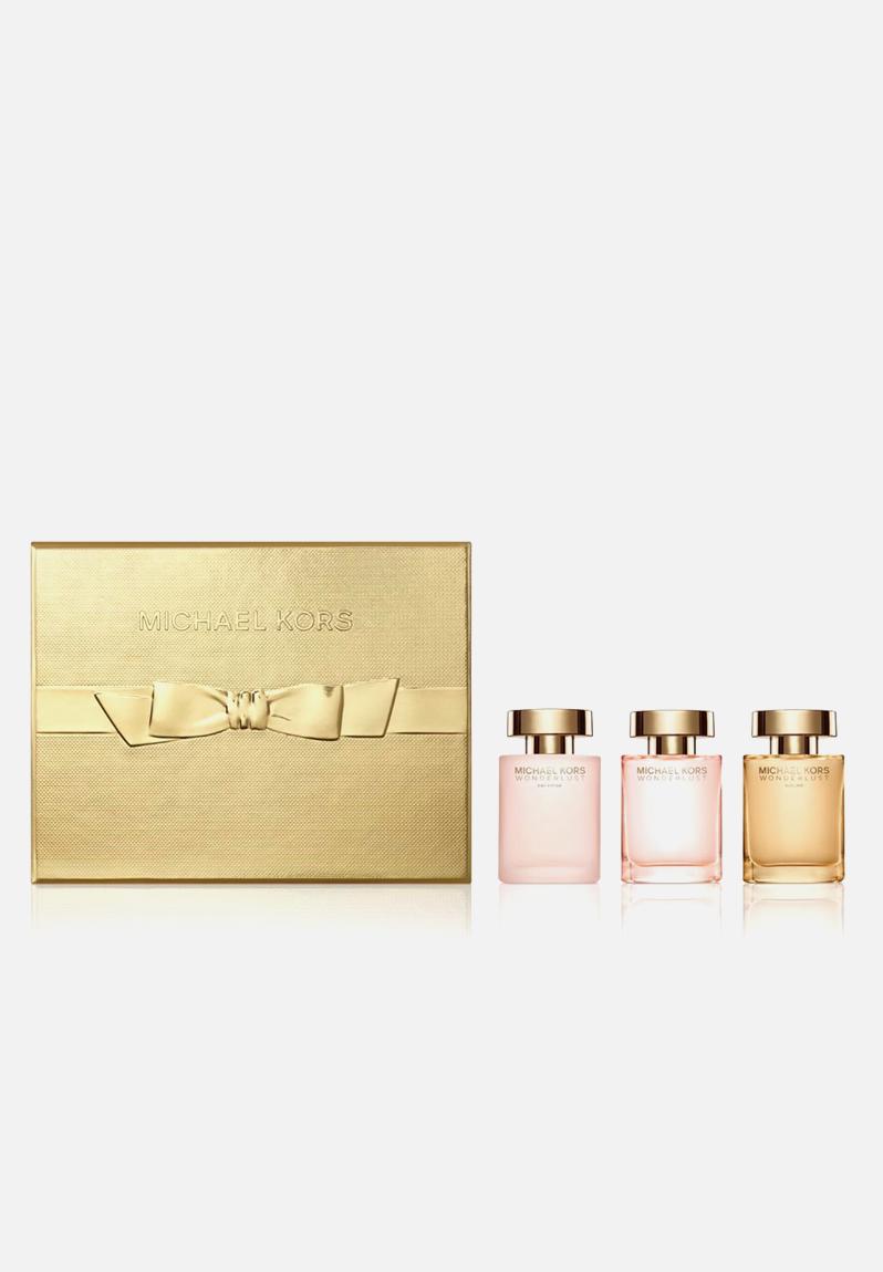 michael kors miniature perfume set