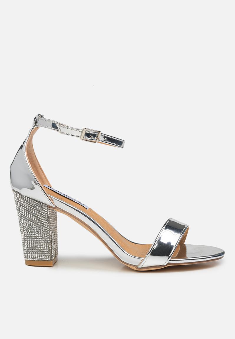 Glamour Thalia heel - silver Madison® Heels | Superbalist.com