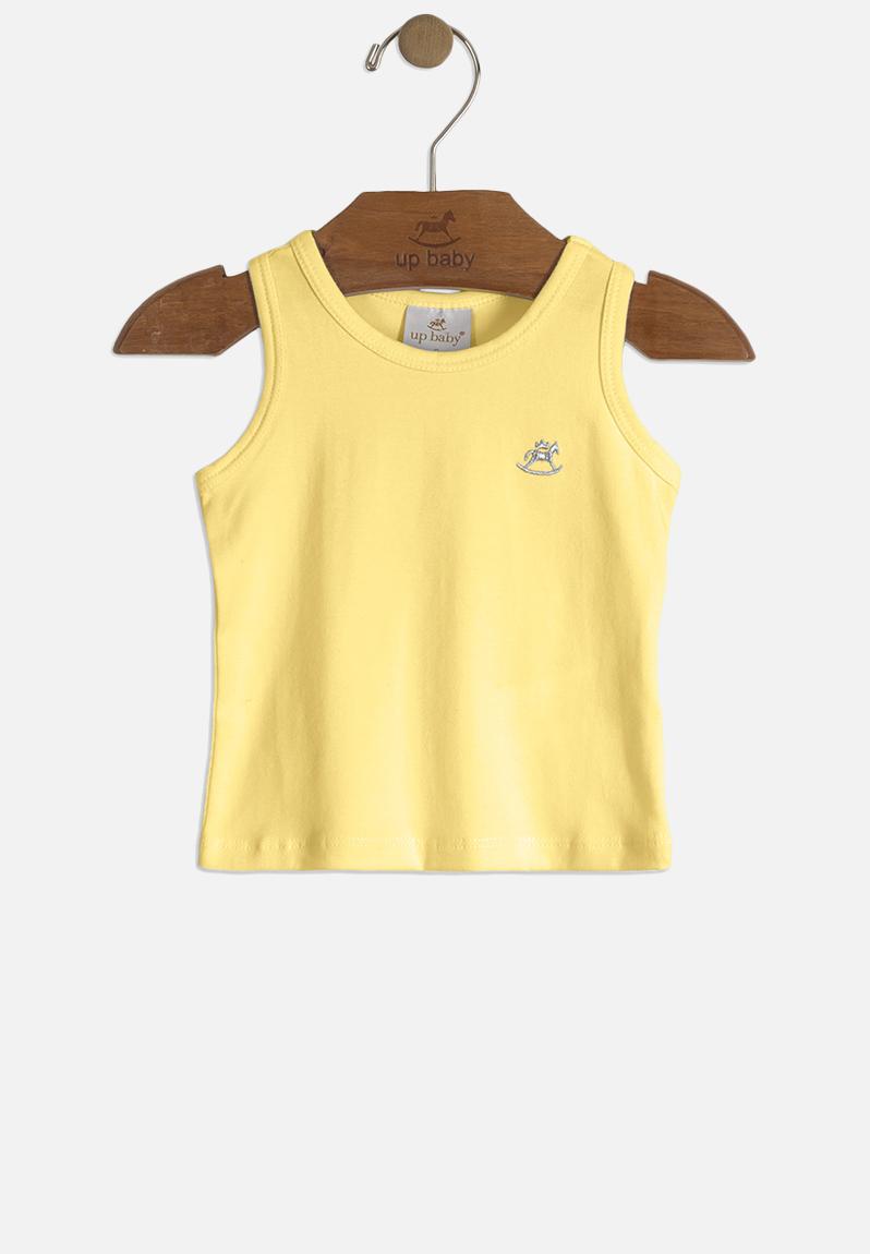 Baby girls tank top - yellow UP Baby Tops | Superbalist.com