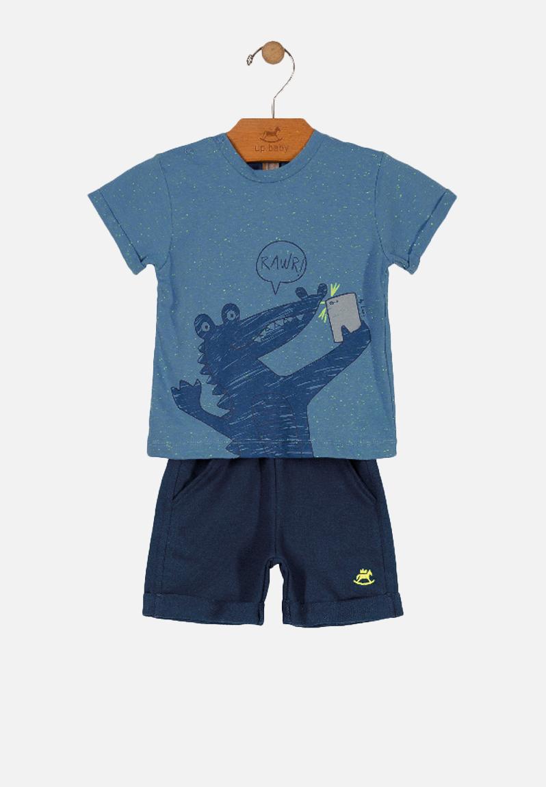 baby blue sweat shorts