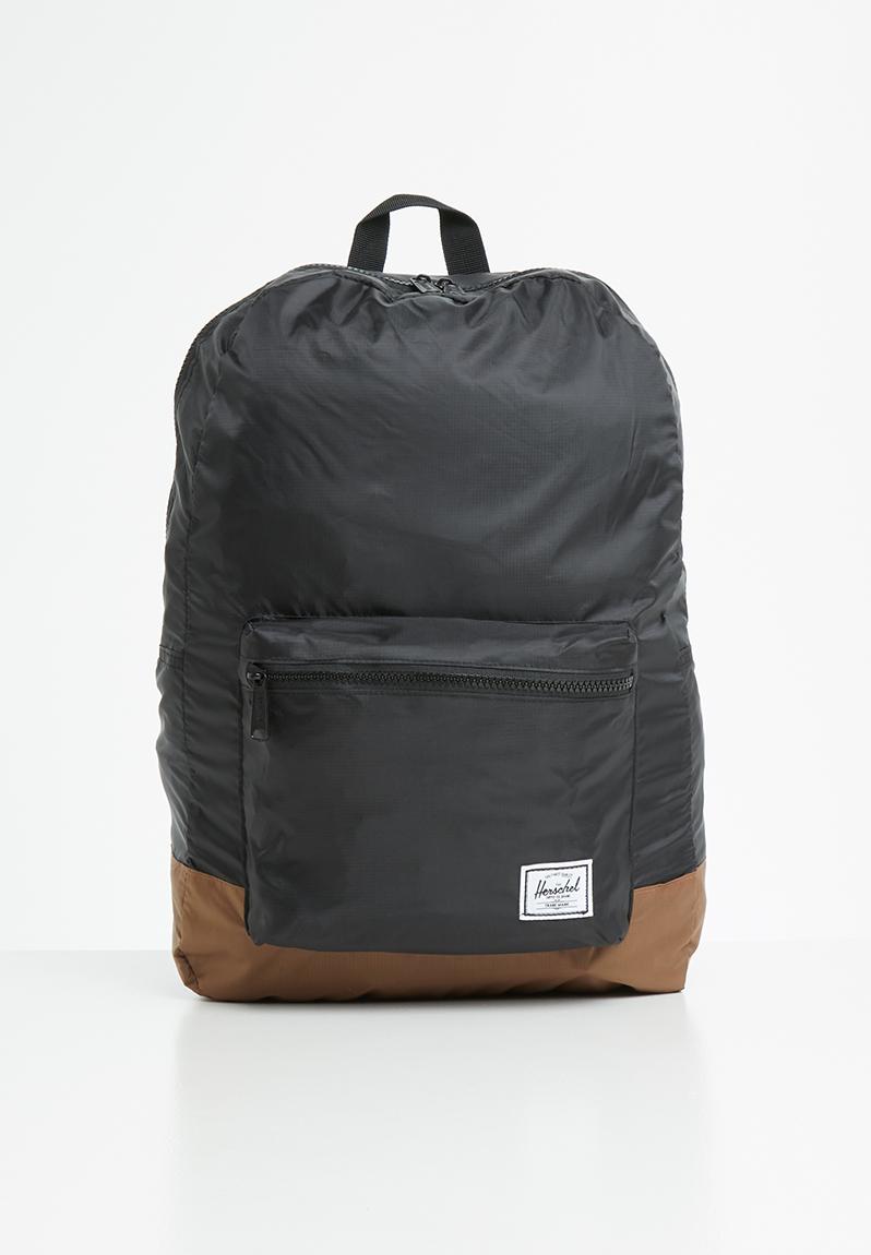 Packable daypack packable -black Herschel Supply Co. Bags & Wallets ...