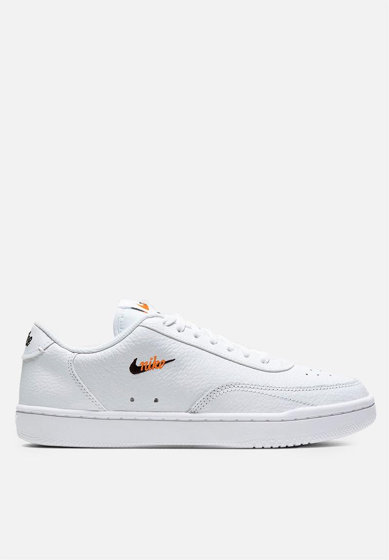 Court Vintage premium - CW1067-100 - white/black-total orange Nike ...