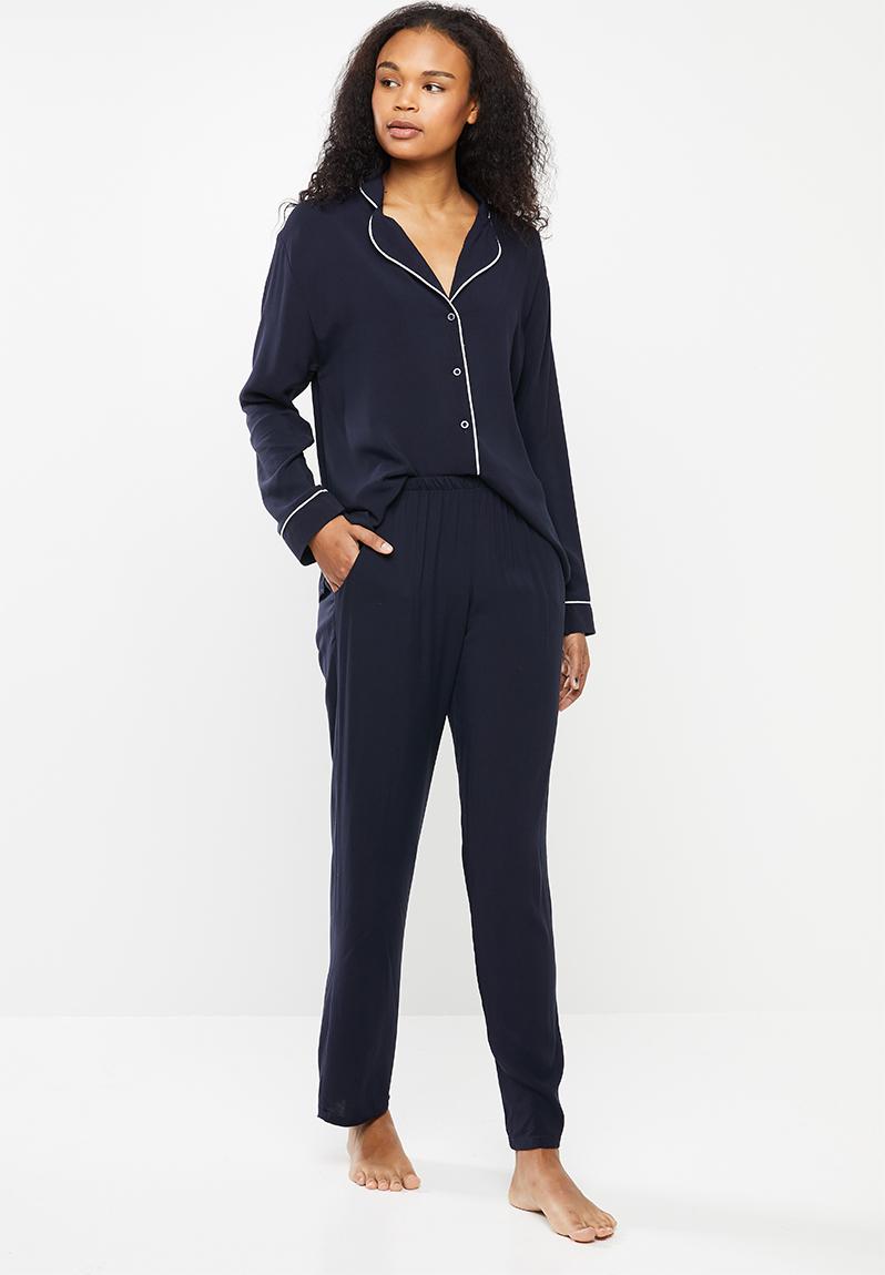 Sleep shirt & pants set - navy Superbalist Sleepwear | Superbalist.com