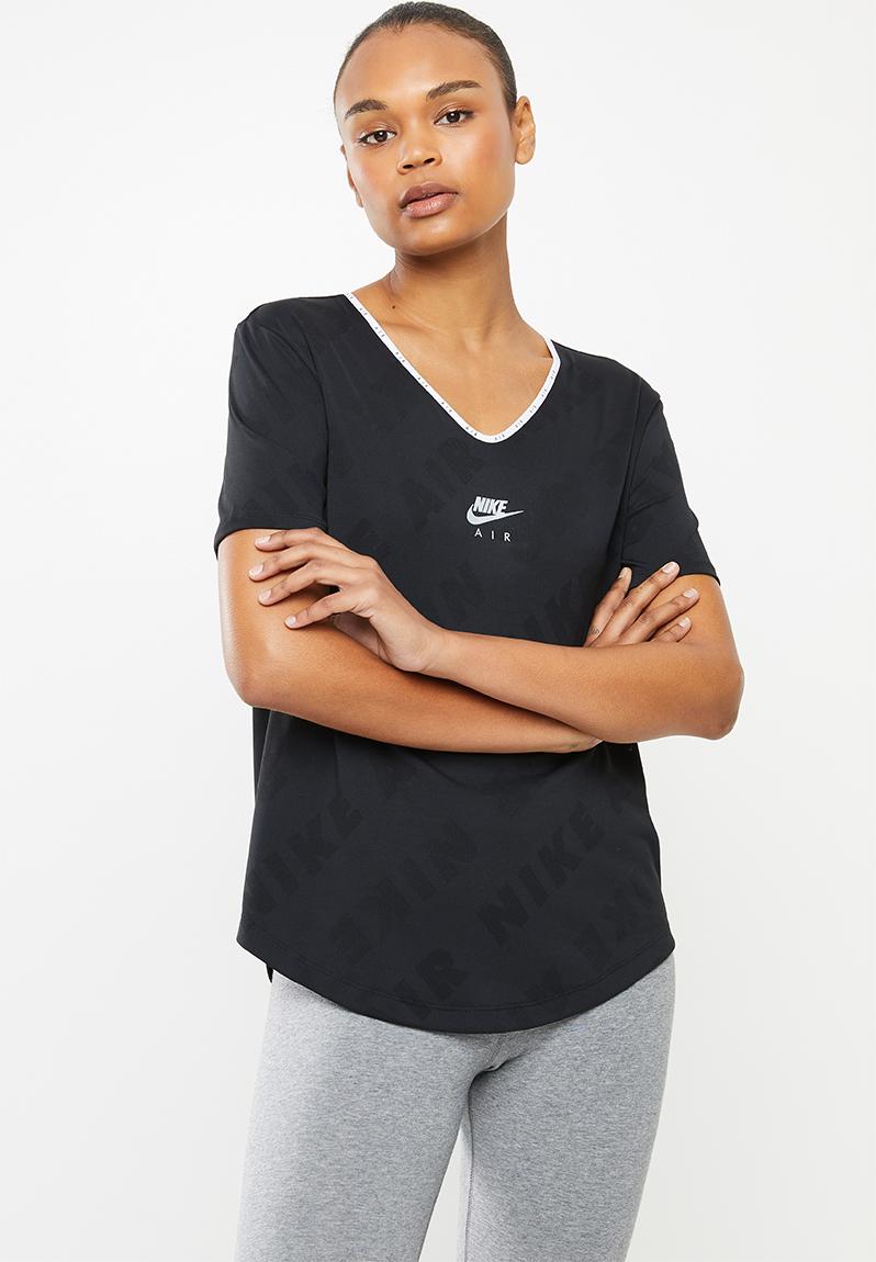 nike off shoulder t shirt