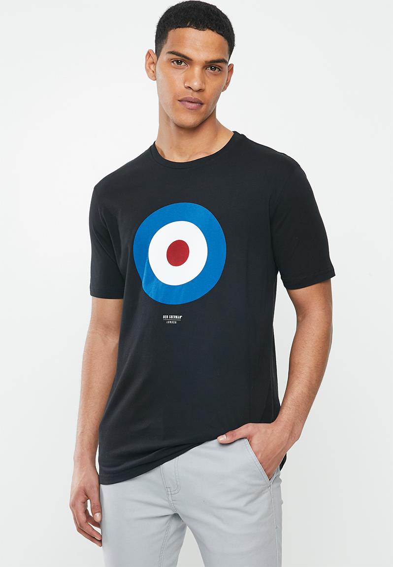 Target tee - black 1 Ben Sherman T-Shirts & Vests | Superbalist.com