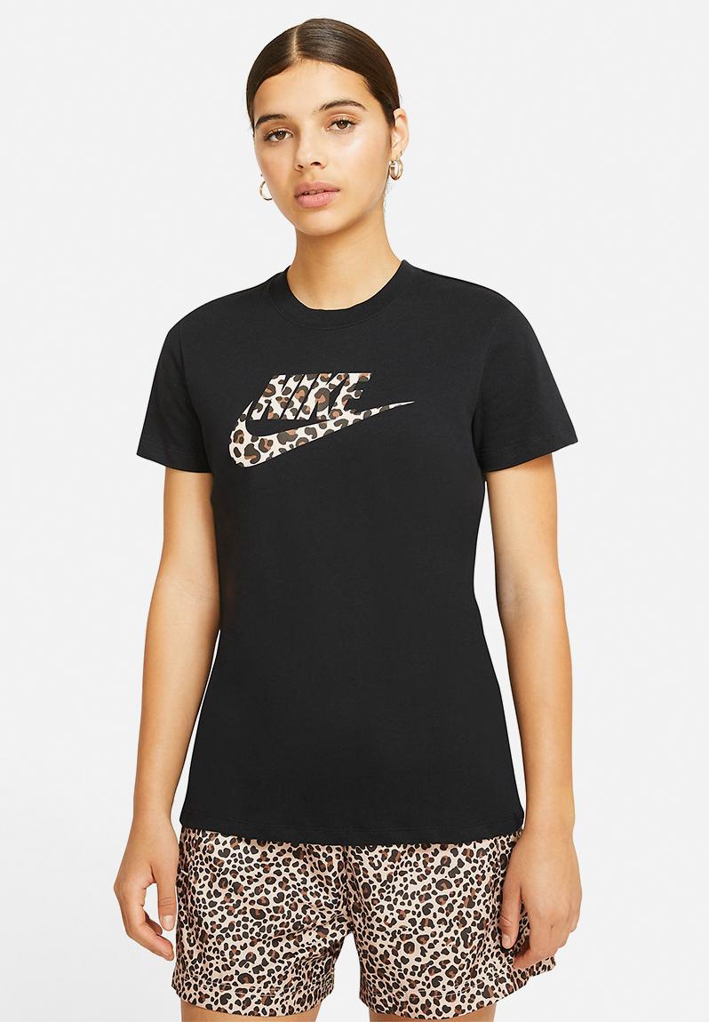 Nsw short sleeve print tee - black Nike T-Shirts | Superbalist.com