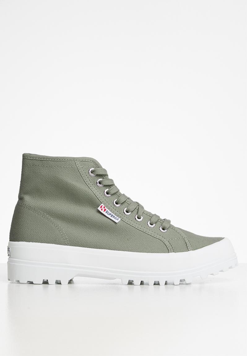2341 alpina classic boot - s00gxg0-189 - green sage SUPERGA Sneakers ...