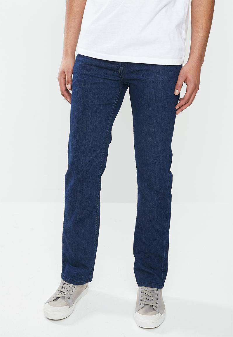 Basic straight leg jeans - indigo JEEP Jeans | Superbalist.com