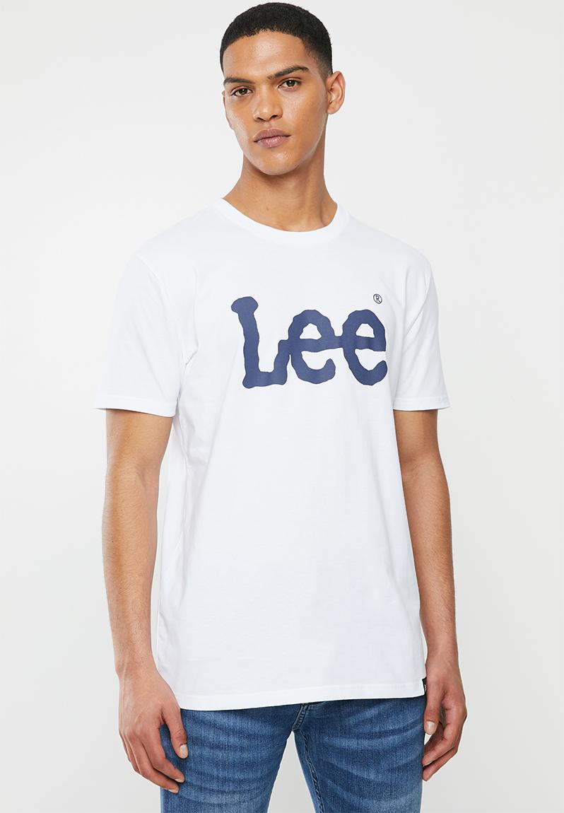 Classic logo tee - white Lee T-Shirts & Vests | Superbalist.com
