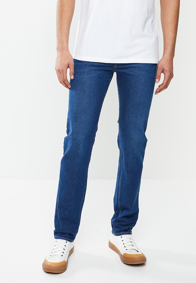 Buster tapered jeans mid blue Diesel Jeans