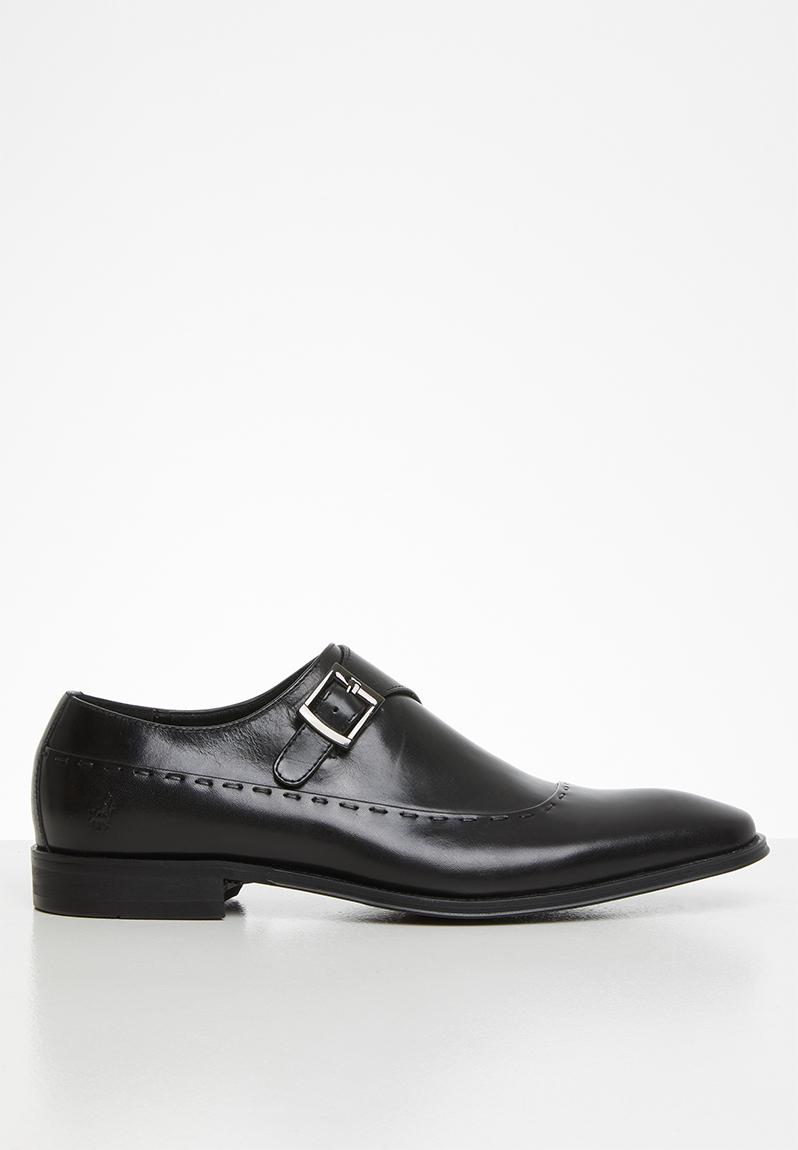 John side buckle monk toe cap - black POLO Formal Shoes | Superbalist.com