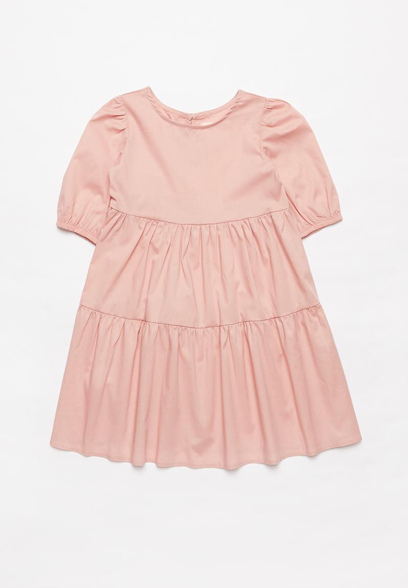 Girls tiered dress - pink Superbalist Kids Dresses & Skirts ...