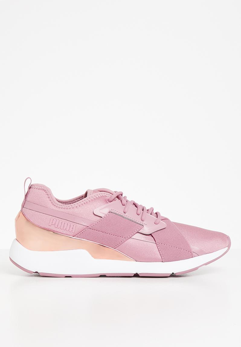 puma muse x2 metallic rose gold