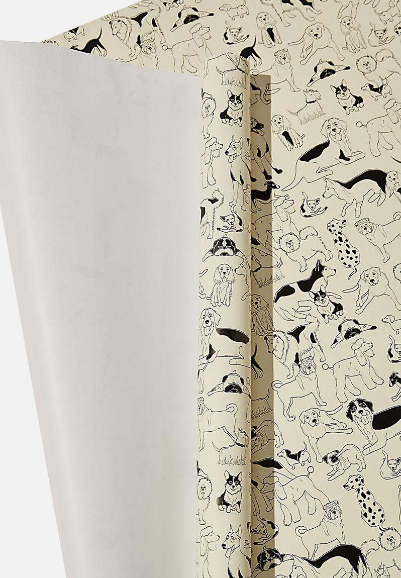 Roll wrap - doggos Typo Wrapping & Cards | Superbalist.com