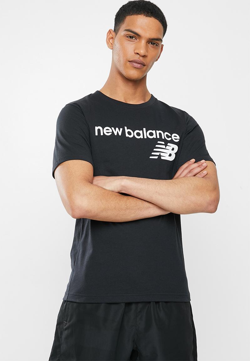 Nb classic core logo tee - black New Balance T-Shirts | Superbalist.com