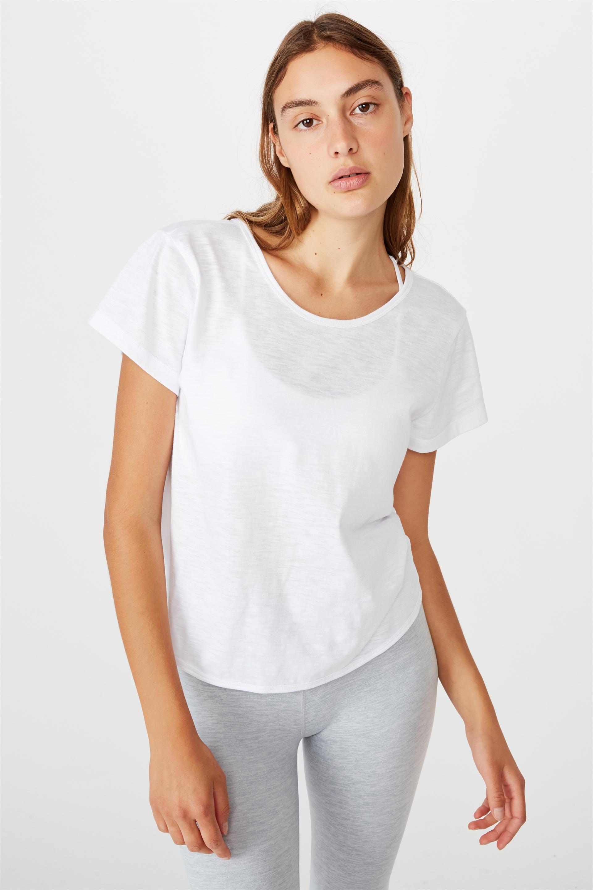 Lifestyle twist back tshirt -white Cotton On T-Shirts | Superbalist.com
