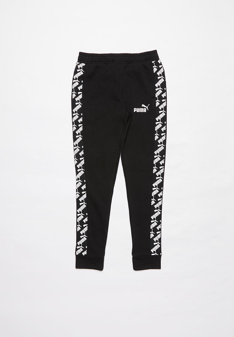 Amplified pants g puma black - black & white PUMA Pants & Jeans ...