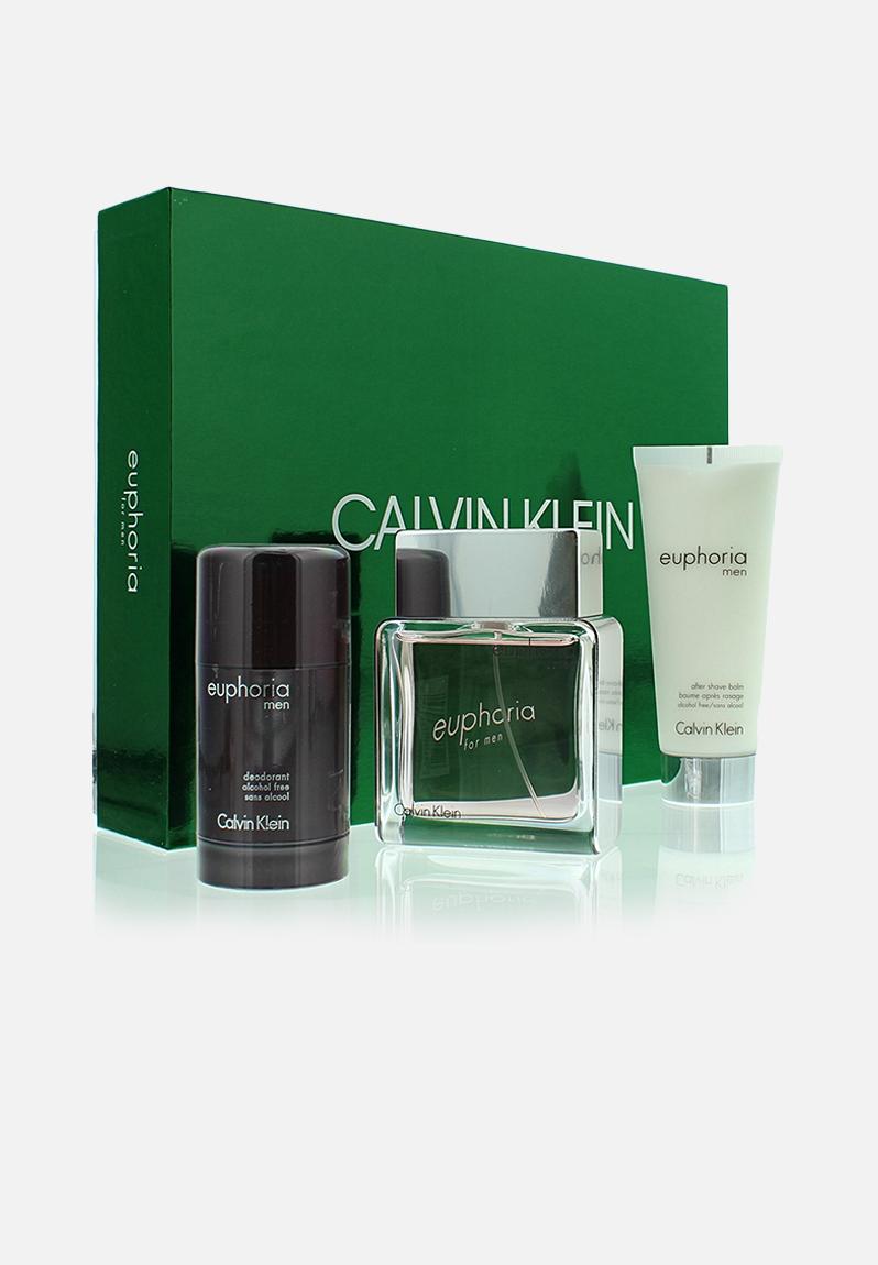 CK Euphoria For Men Edt Gift Set (Parallel Import) CALVIN KLEIN ...