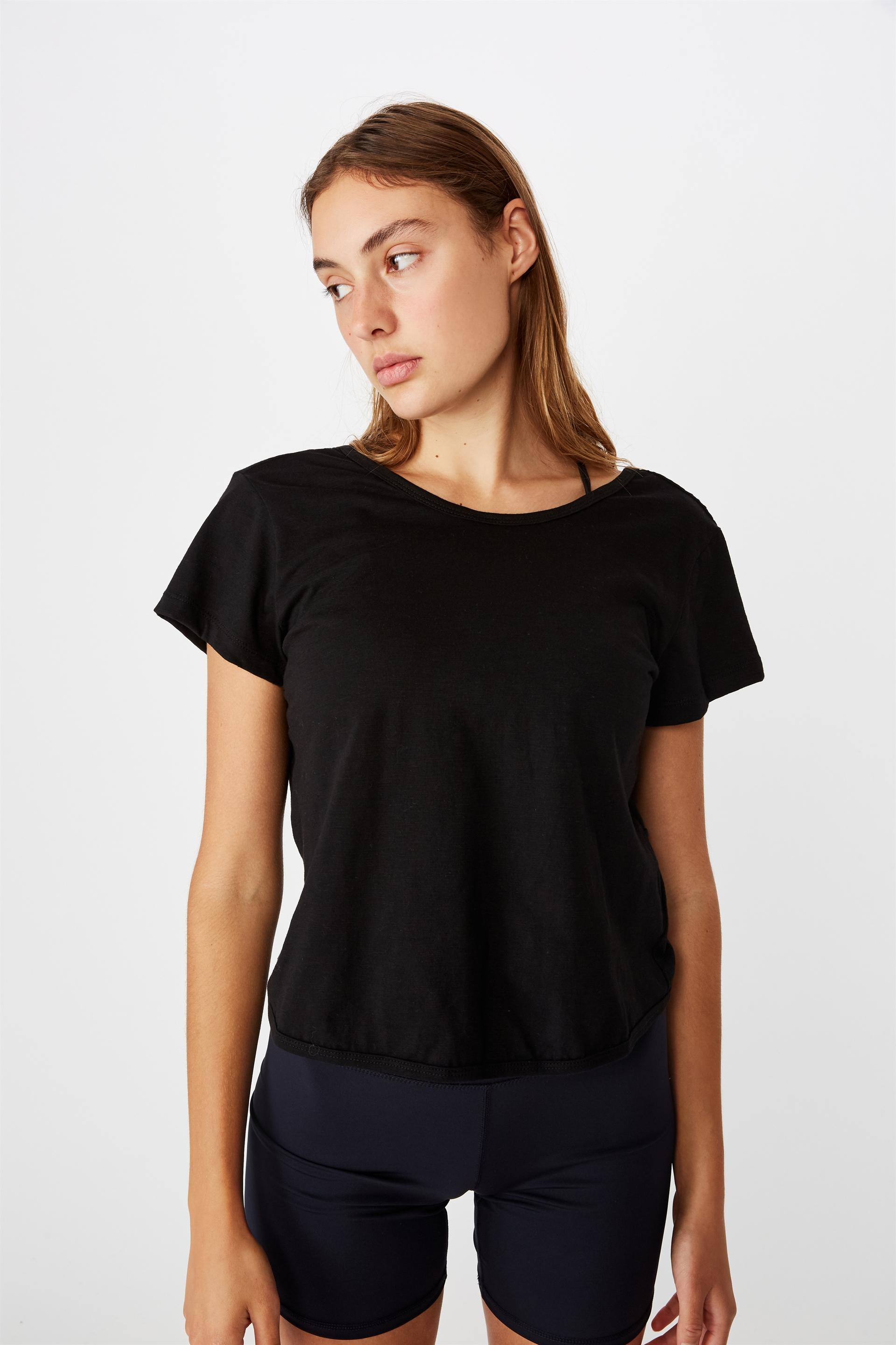 Lifestyle twist back tshirt -black Cotton On T-Shirts | Superbalist.com
