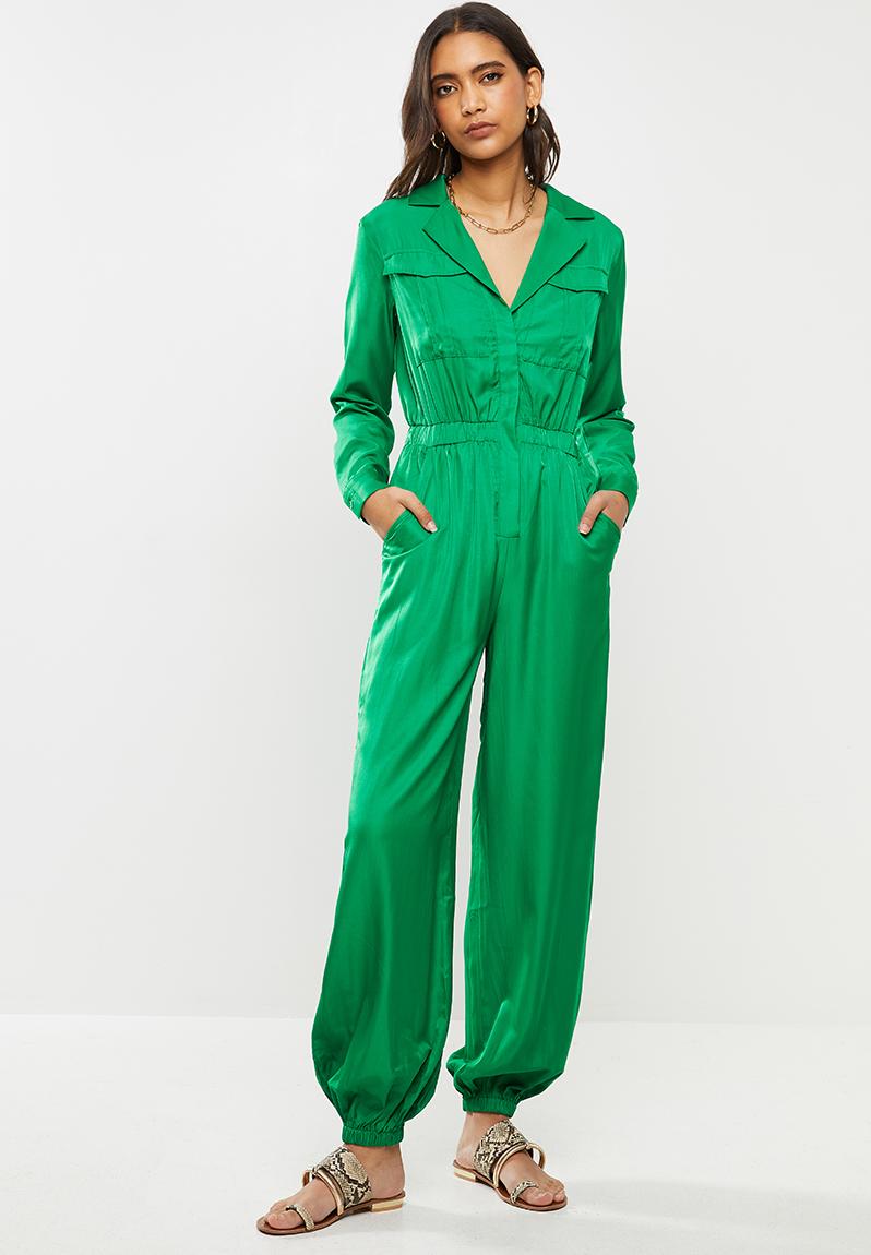 Relaxed jumpsuit - green Glamorous Jumpsuits & Playsuits | Superbalist.com