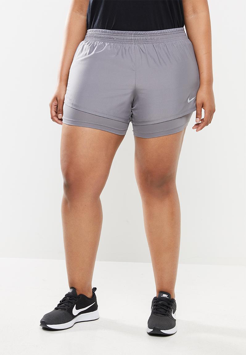 Plus 2in1 shorts - grey Nike Plus Size | Superbalist.com