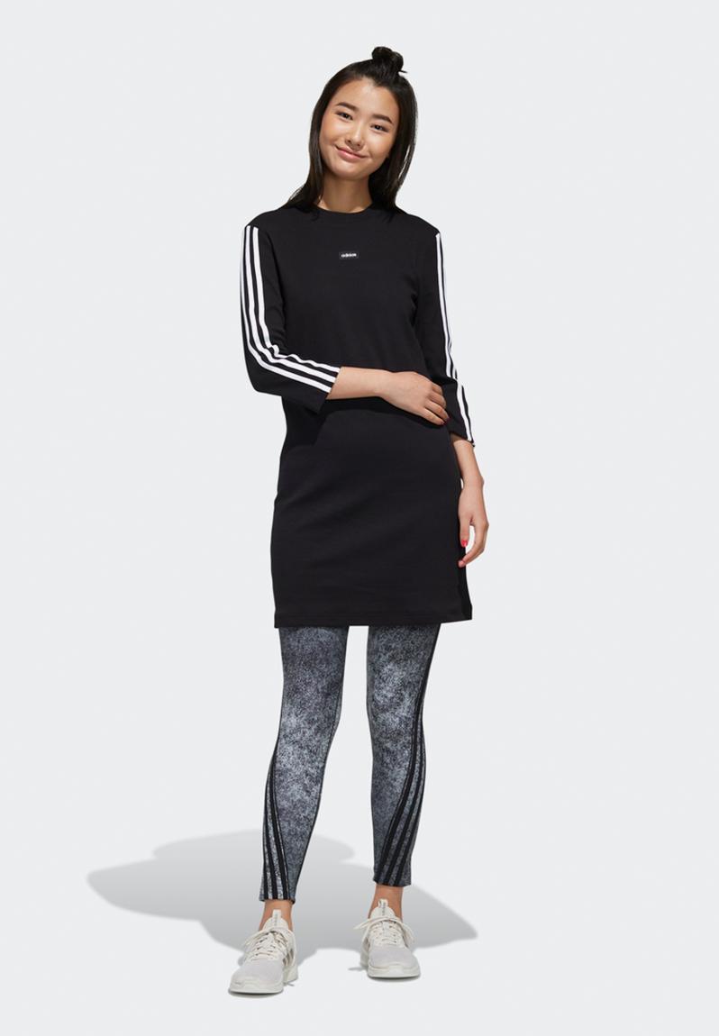 Sporty originals dress - black/white adidas Originals Casual ...