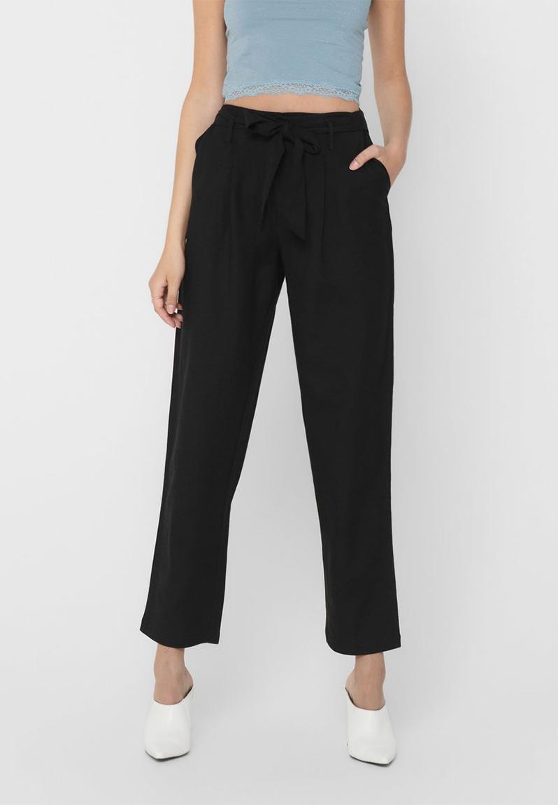 Viva life belt pants - black ONLY Trousers | Superbalist.com