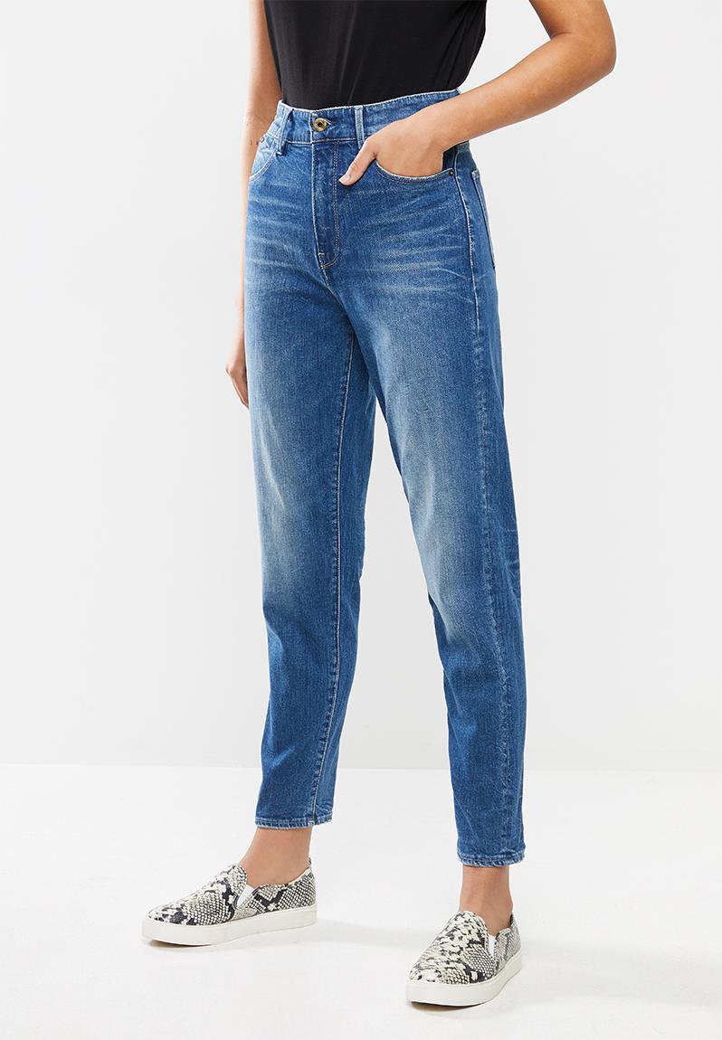 Janeh ultra high mom ankle jeans - blue G-Star RAW Jeans | Superbalist.com