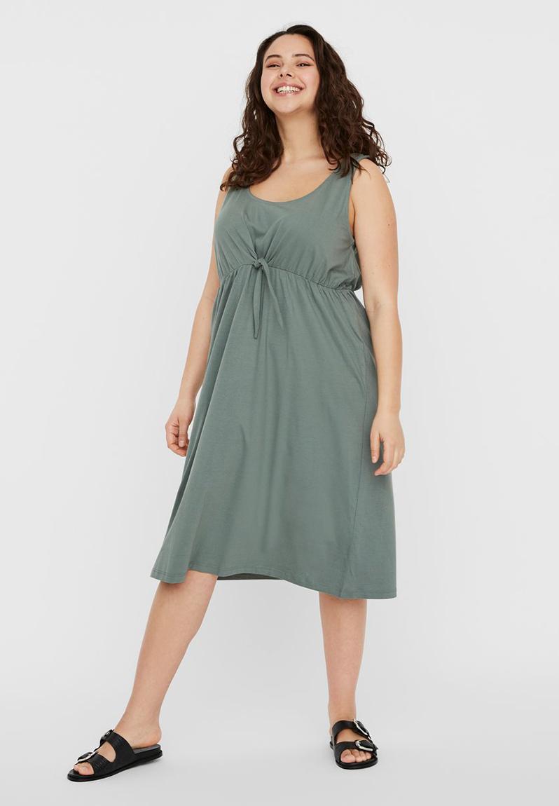Boll below knee dress - green Vero Moda Dresses | Superbalist.com
