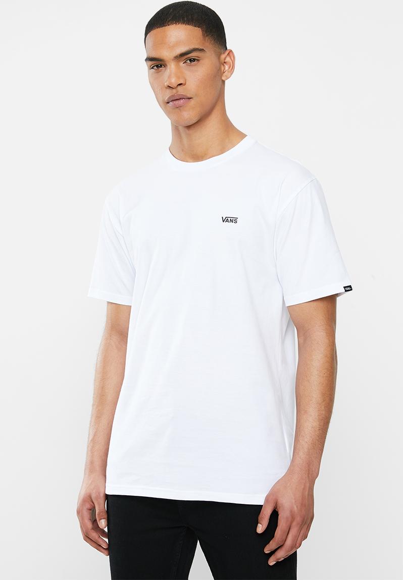 Left chest logo tee - white Vans T-Shirts & Vests | Superbalist.com