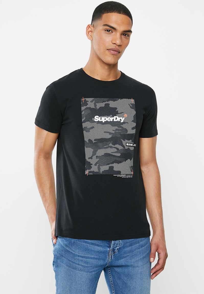 Chromatic tee - black Superdry. T-Shirts & Vests | Superbalist.com