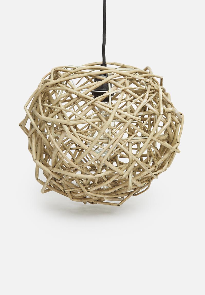 Nest Pendant - Natural Sixth Floor Pendants 