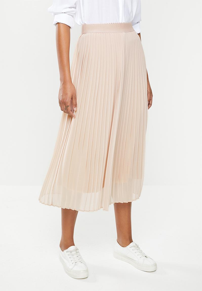 Pleated Midi skirt - pink edit Skirts | Superbalist.com