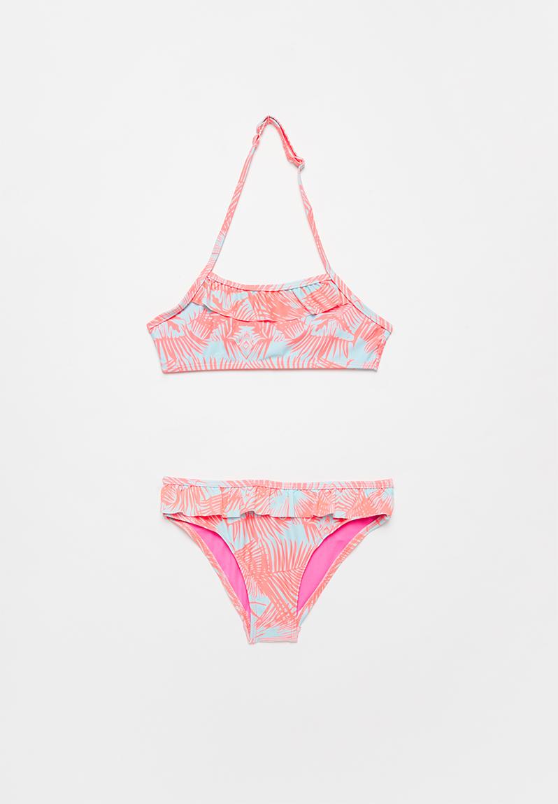 Girls bikini set - pink/white Rebel Republic Swimwear | Superbalist.com