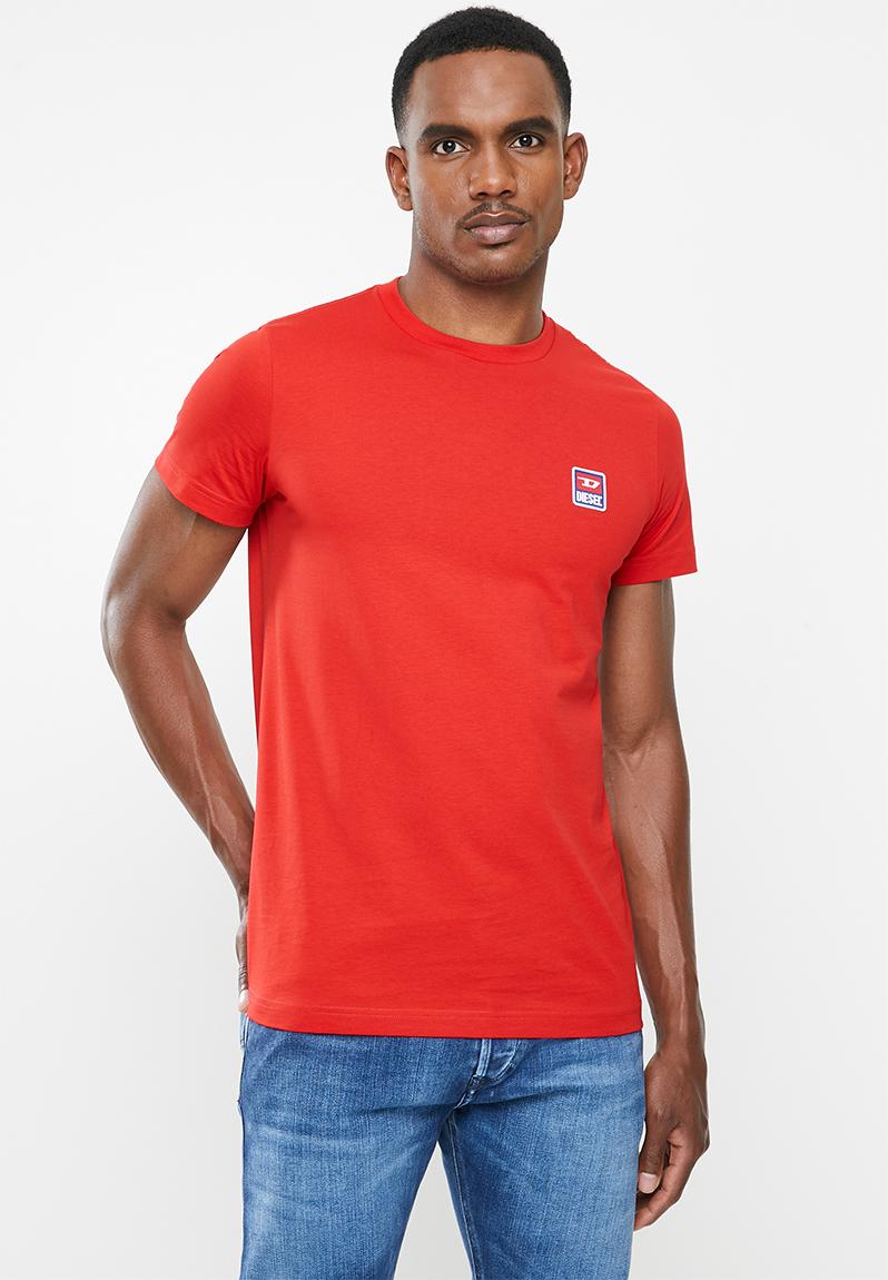 T-diego-div maglietta - red Diesel T-Shirts & Vests | Superbalist.com