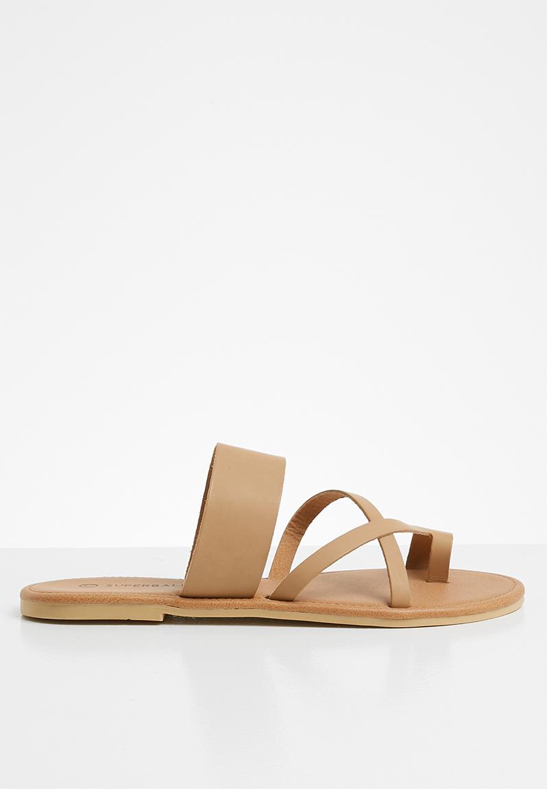 Kendra leather slide - blush Superbalist Sandals & Flip Flops ...